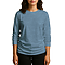 Premium Unisex Long Sleeve Tee Heather Deep Teal
