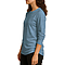 Premium Unisex Long Sleeve Tee Heather Deep Teal