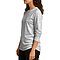 Premium Unisex Long Sleeve Tee Heather Grey