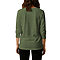 Premium Unisex Long Sleeve Tee Heather Military Green