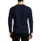 Premium Unisex Long Sleeve Tee Navy back