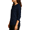 Premium Unisex Long Sleeve Tee Navy