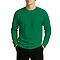 Premium Unisex Long Sleeve Tee Safety Green