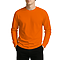 Premium Unisex Long Sleeve Tee Safety Orange