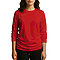 Premium Unisex Long Sleeve Tee True Red