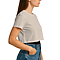 Short Sleeve Cropped Tee Sand