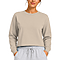 Crewneck Cropped Sweatshirt Dust