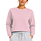 Crewneck Cropped Sweatshirt Pink