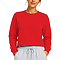 Crewneck Cropped Sweatshirt True Red