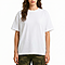 Drop Shoulder Tee White