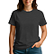 Everyday Essential Tee Dark Heather Grey Women-Front