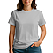 Everyday Essential Tee Heather Grey Women-Front