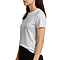Everyday Essential Tee Heather Grey Women-Side