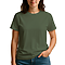 Everyday Essential Tee Military Green Women-Front