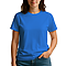 Women Tubular Tee Royal