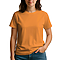 Women Tubular Tee True Orange