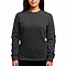 Essential Crewneck Sweatshirt Dark Heather Grey Women-Front