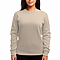Essential Crewneck Sweatshirt Dust Women-Front