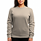 Essential Crewneck Sweatshirt Dust Women-Front