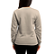 Essential Crewneck Sweatshirt Dust Women-Back