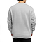 Essential Crewneck Sweatshirt Heather Grey back