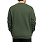 Essential Crewneck Sweatshirt Military Green back