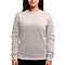 Essential Crewneck Sweatshirt Natural Women-Front