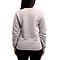 Essential Crewneck Sweatshirt Natural Women-Back