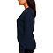 Essential Crewneck Sweatshirt Navy Women-Side