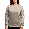 Essential Crewneck Sweatshirt Sand Women-Front
