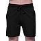 Relaxed Terry Shorts Black