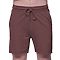 Relaxed Terry Shorts Brown