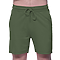 Relaxed Terry Shorts Military Green