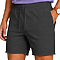 Fleece Raw Edge Shorts Dark Heather Grey