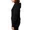 Everyday Essential Hoodie Black Women-Side