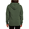 Everyday Essential Hoodie Military Green Women-Back