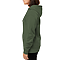 Everyday Essential Hoodie Military Green Women-Side