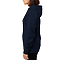 Everyday Essential Hoodie Navy Women-Side