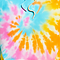 Tie Dye Jogger Yellow Spiral