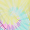 Tie Dye T-Shirt Light Multi Spiral